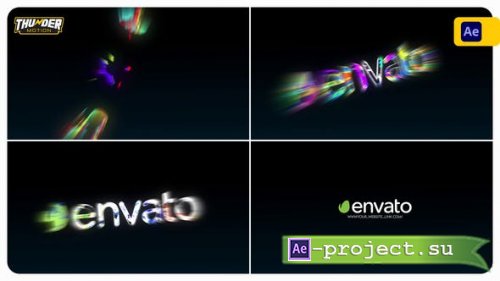 Videohive - Colorful Light Rays Logo Reveal - 42521063 - Project for After Effects