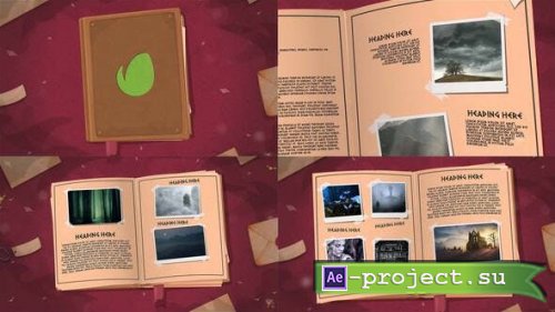 Videohive - Fantasy Book Project - 42868985 - Project for After Effects