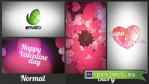 Videohive - Happy Valentine Intro - 42871429 - Project for After Effects