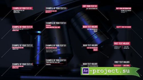 Videohive - 16 Call Outs Titles - 42863918 - Project for After Effects
