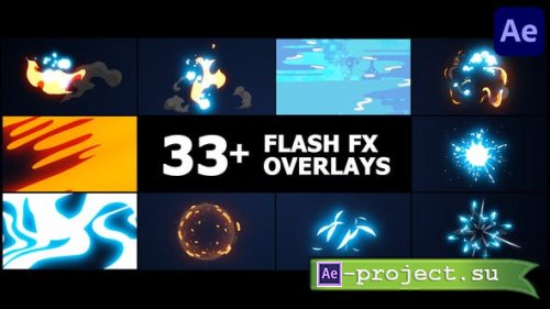 Videohive - Flash FX Overlay Pack | After Effects - 42881259 - Project for After Effects