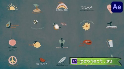 Videohive - Creative Colorful Cartoon Titles | After Effects - 42901160 - Project for After Effects