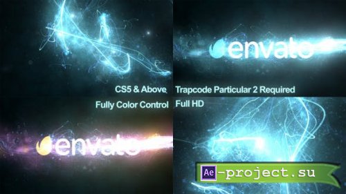 Videohive - Glowing Particles Logo Reveal 5 - 9395906 - Project for After Effects