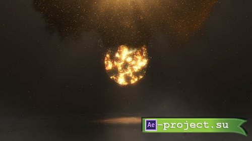 Videohive - Fire Explosion Logo - 42847565 - Project for After Effects