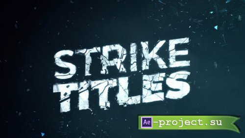 Videohive - Action Strike Titles - 39052385 - Project for After Effects