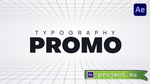 Videohive - Typography Promo Opener - 33704764 - Project for After Effects