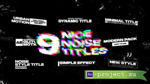 Videohive - Glitch Titles | AE - 42914262 - Project for After Effects