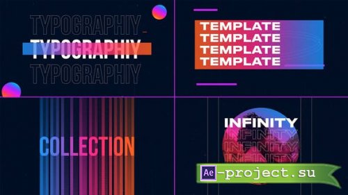 Videohive - Typography - 42929474 - Project for After Effects
