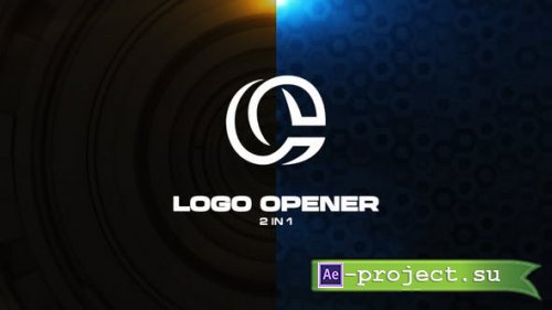 Videohive - 2 in 1 Technology Logo Opener - 42925345 - Project for After Effects