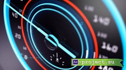 Videohive - Speedometer Logo - 42947613 - Project for After Effects