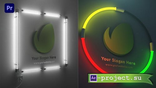 Videohive - Neon Logo | Premiere Version - 34918253 - Premiere Pro Templates