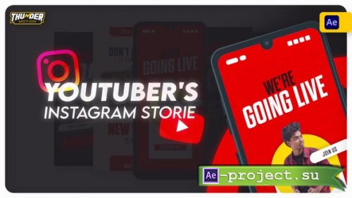 Videohive - YouTuber's Instagram Stories - 42641460 - Project for After Effects