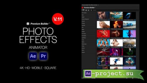 Videohive - Photo Effects Animator V.11 - 37693478 - Project & Script for After Effects