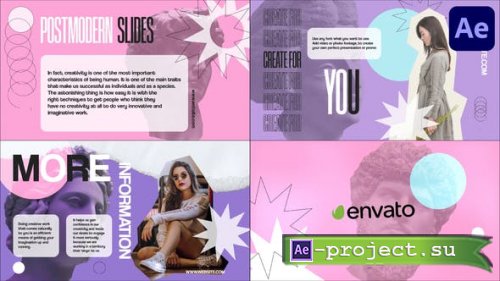 Videohive - Postmodern Colorful Slides for After Effects - 42971696 - Project for After Effects