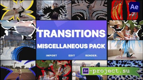 Videohive - Miscellaneous Transitions | After Effects - 42942767 - Project for After Effects