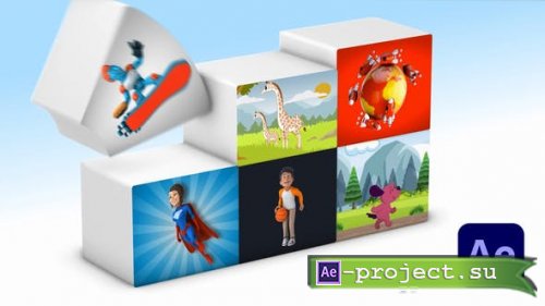 Videohive - Media Boxes Logo Reveal for After Effects - 42982148 - Project for After Effects