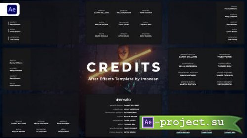 Videohive - Credits - 42973266 - Project for After Effects