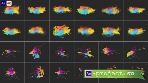 Videohive - Water Colour Elements V2 - 42978877 - Project for After Effects