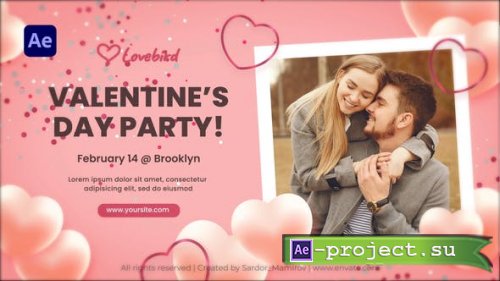 Videohive - Valentines Day Intro - 25647819 - Project for After Effects
