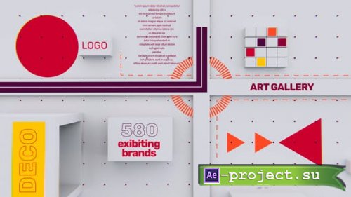 Videohive - Abstract Gallery Exhibition - 43021953 - Project for After Effects