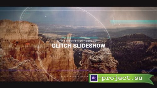 Videohive - Glitch Slideshow - 43076263 - Project for After Effects