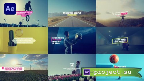 Videohive - Modern Titles - 42978212 - Project for After Effects