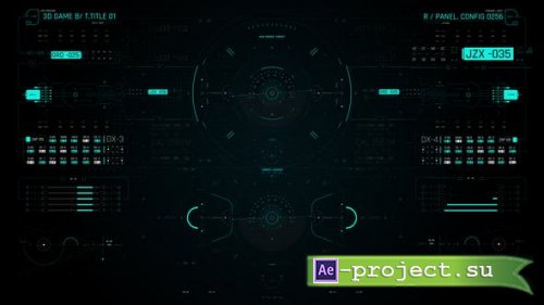 Videohive - HUD Screen Interface 6 - 43063930 - Project for After Effects