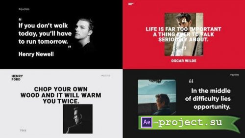 Videohive - Quotes Titles - 43118164 - Project for After Effects