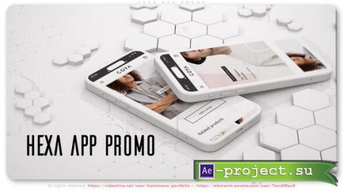 Videohive - Hexa App Promo - 43129916 - Project for After Effects