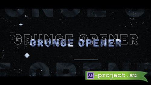 Videohive - Grunge Opener - 43145214 - Project for After Effects