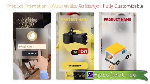 Videohive - Product Promo - From Order to Cargo - 43032176 - Project for After Effects
