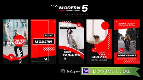 Videohive - Modern Instagram Stories - 31193810 - Project for After Effects