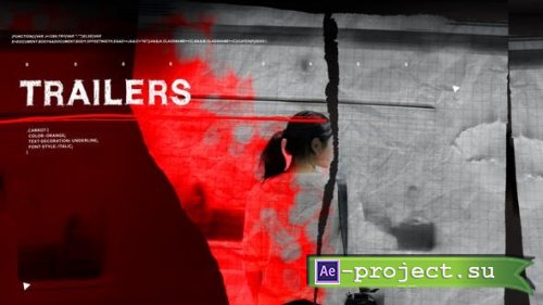 Videohive - Investigation Trailer - 31729656 - Project for After Effects