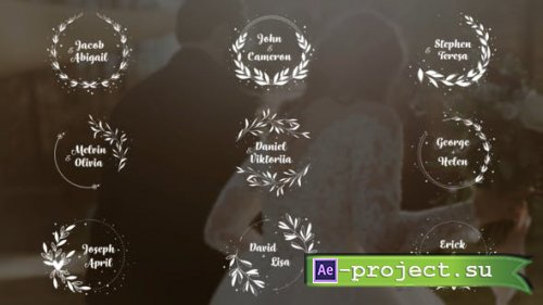 Videohive - 30 Elegant Wedding Titles - 40431250 - Project for After Effects
