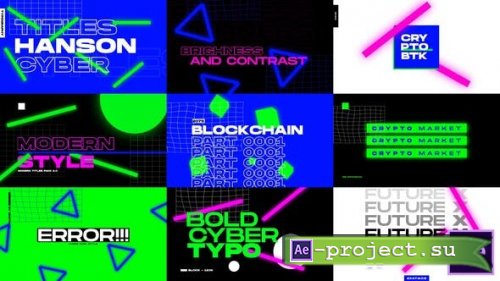 Videohive - Typography v3.0 - 42464673 - Project for After Effects