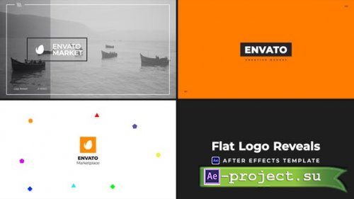 Videohive - Flat Logo Reveals - 43161335 - Project for After Effects
