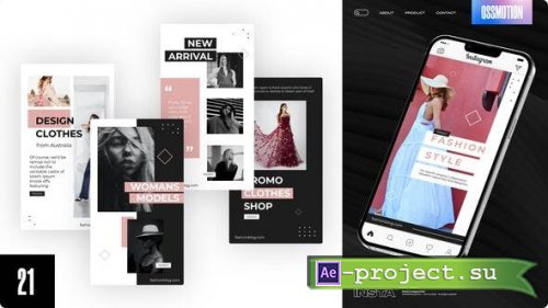 Videohive - Fashion Instagram Stories - 43179267 - Project for After Effects