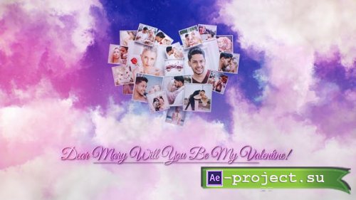 Videohive - Valentines Greetings Card - 43144805 - Project for After Effects
