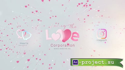 Videohive - Valentines Day Clean Logo - 43300959 - Project for After Effects