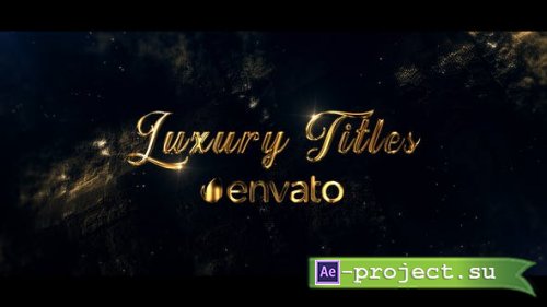 Videohive - Luxury Titles - 43194353 - Project for After Effects