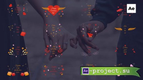 Videohive - 16 Valentine's Day Titles - 43194374 - Project for After Effects