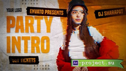 Videohive - Music Party Intro I Hip Hop Opener - 43224149 - Project for After Effects