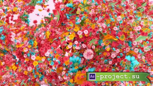 Videohive - Nature Flower logo reveal - 43137901 - Project for After Effects