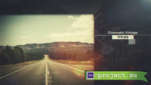 Videohive - Cinematic Vintage Titles - 30953116 - Project for After Effects