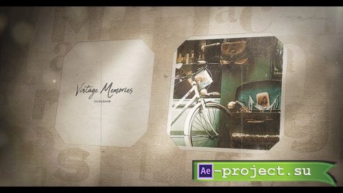 Videohive - Vintage Memories Slideshow - 25121592 - Project for After Effects