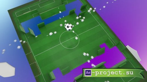 Videohive - Soccer Ball Logo Reveal - 42462512 - Project for After Effects
