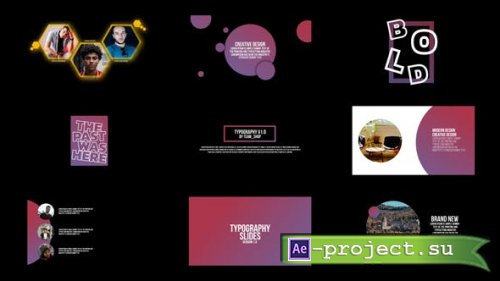 Videohive - Typography Titles - 43237944 - Project for After Effects