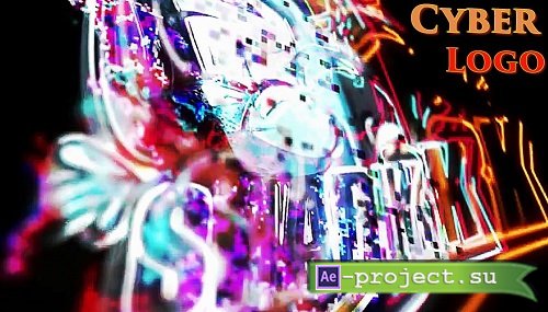 Cyber Neon Logo Reveal 1154606 - Project for After Effects