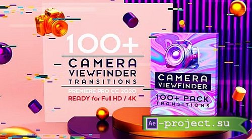 Camera Viewfinder Transitions Pack 100+ 7632823 - Premiere Pro Templates