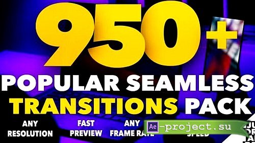 950 Seamless Transitions By Turbo 1247398 - Premiere Pro Templates